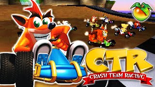 CRASH TEAM RACING | PS1 | Wumpa Cup Full Gameplay | All Shortcut/Glitch - No Commentary