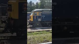 Passing Some Great Locos  #oldtrains #train #britishtrains #trainspotting