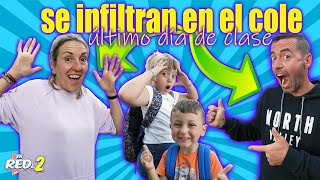 Último Día de CLASE en la NUEVA ESCUELA!! Los Papas se INFILTRAN en el COLEGIO!!