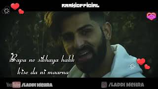 Bebe bapu Whatsapp status lyrics video