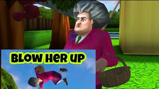 Blow her up || Scary Teacher 3d Gameplay Video By Ladla Gaming