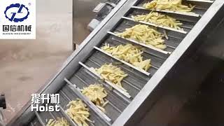 Good quality ISO CE approved lays potato chips making machine price