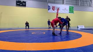 SAMBO: RAFAYEL MANUKYAN (QP) VS PEDRO FANDÓS (QP). Senior masculino 79 Kg.