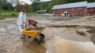 Volunteer help Bushy Fork Baptist Church with Helene recovery