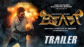 Beast Official Trailer || Thalapathy Vijay || Pooja Hegde || Nelson || Anirudh || Thalapathy65