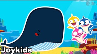 Baby shark family vs angry giant whale baby shark song and bebefinn jungle boogie song! Kids songs🐳