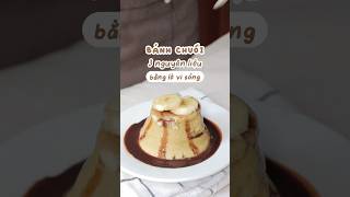 Bánh chuối bằng lò vi sóng chỉ 3 nguyên liệu