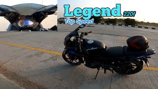 Legend Pulsar 220F Top Speed | कभी इसने भी तहलका मचाया था | motobull