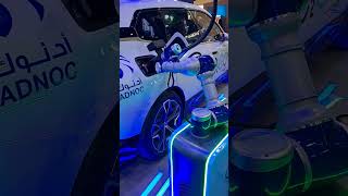 AI Next Gen Car charging robots No Work For Humans #dubai #robot #shorts #shortvideo