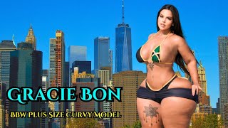 Gracie Bon Plus Size Curvy Fashion Model