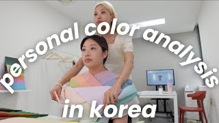 what you can expect when getting a personal color analysis (vlog)