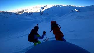 Freeride in Arosa vom Urdenfürggli nach Molinis