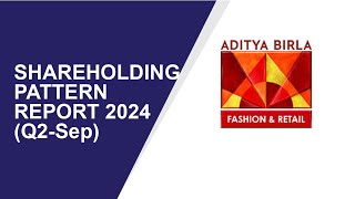 Aditya Birla Shareholding Pattern | Q2-Sep Report 2024 | Shareholders Latest Updates