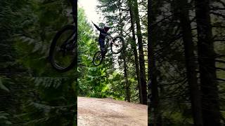 My kids say SLOWMO is dead, agree? 🐢🔥#whistler #mtb #slowmotion #shorts #kids #bike