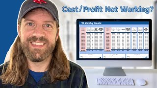 My Cost & Profit Columns Don't Seem to be Working Correctly & #VALUE Error- How to Fix!