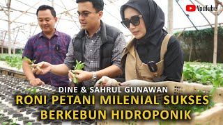 Sahrul & Dine Mutiara Belajar Berkebun Hidroponik