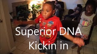 9 Year old completes 1000 jumping jacks non stop (real video)