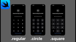 SwiftUI Custom Keypad