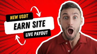 USDT Earning Website Today || Best USDT Earning Site 2024 || Live withdrawal proof 🤑