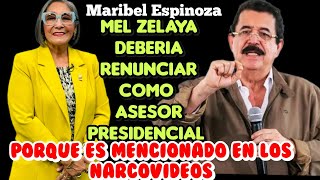 MARIBEL ACONSEJA A CARLOS ZELAYA, BUSCAR ABOGADO EN EEUU.