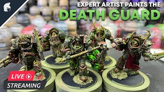 Painting Death Guard Terminators