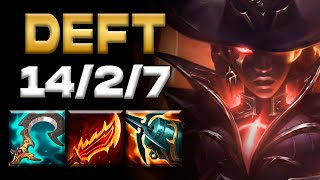 Deft Senna vs Kalista / LOL KR Patch 12.12