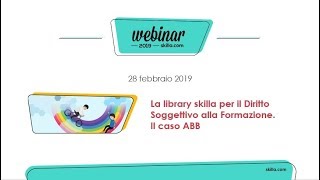 La library skilla per il Diritto Soggettivo alla Formazione. Il caso ABB