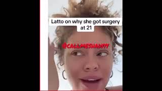 LATTO ON WHY SHE GOT SURGERY ! #cmsnews #latto #celebritynews