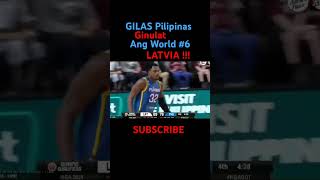 Gilas Pilipinas Ginulat Ang World No.6 👍#shorts # basketball #fiba