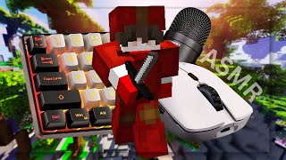 Mineberry Bedwars ASMR | Mouse & Keyboard Sounds | Fighting Teamers