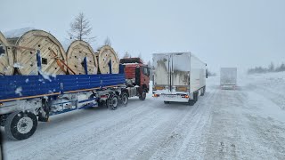 ЯКУТИЯ Перевал ТИТ. Штурмуем ,буксуем. VOLVO FH 540