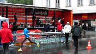 wahrscheinliche Siegerin des Salzburger AMREF Marathons 2011