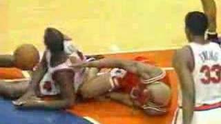 1996 Knicks vs. Bulls - Game 3 End of Regulation