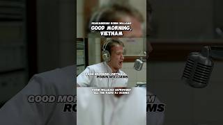 ROBIN WILLIAMS in GOOD MORNING, VIETNAM #shorts #robinwilliams #movie