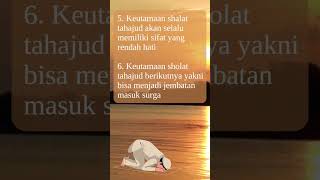 KEUTAMAAN SHOLAT TAHAJJUD #short #dakwah #nasihat #sholat #tahajjud