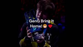 GenG Bring Home The Fall Major❤️