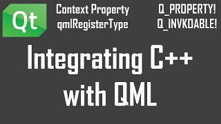 Integrating C++ with QML