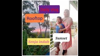 Pemandangan indah di Rooftop