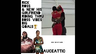 #RICKROSS SHOWS YALL HOW HE RIDE THRU WITH HIS BABY GIRL #CHRISTINAMACKEY