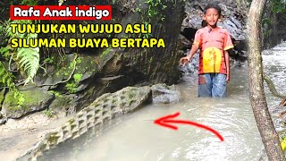 Menegangkan !! Detik-detik Rafa Anak indigo Tunjukan Wujud Asli  Siluman Buaya Yang Bertapa