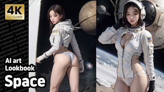 4k Ai art | 우주 룩북 | Space Lookbook