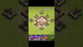 8 Max X_bow V/S max king | tamil coc shrots |  #shrots #shrot #clash of clans #king