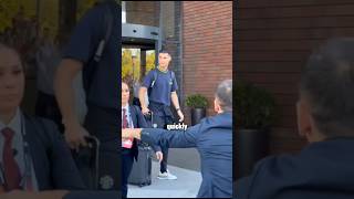 Ronaldo made his fan cry 😢 | #shorts #ronaldo #ronaldofans