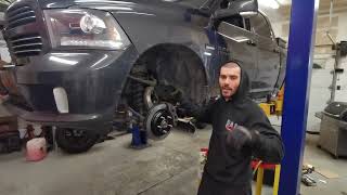 HOW TO REPLACE FRONT BRAKES ON A DODGE RAM