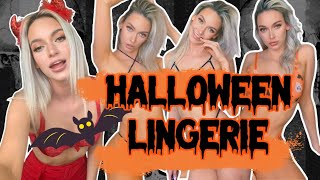 ROMWE SPOOKY LINGERIE TRY ON HAUL | ITSKRYSTAL