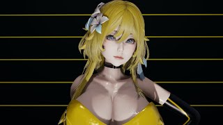 Glass Bead (유리구슬)X原神 荧 Lumine  Genshin Impact MMD/4K/60FPS]3D