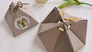 Gift Wrapping | 手工禮物盒折法製作-禮物盒包裝設計（折紙）