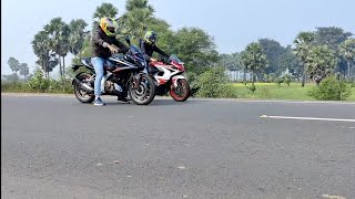 pulsar N250 Vs Rs200 bs6 Drag Race 🔥#shorts