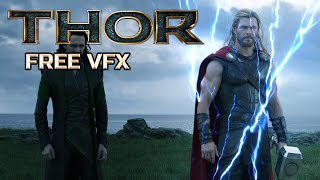 Thor ◈ Lightning Costume Change ◈ FREE VFX Marvel inspired Visual Effects / Lightning Strike