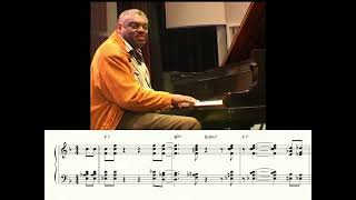 Mulgrew Miller demonstrates how to comp over a blues